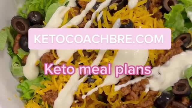 Keto Friendly Taco Salad