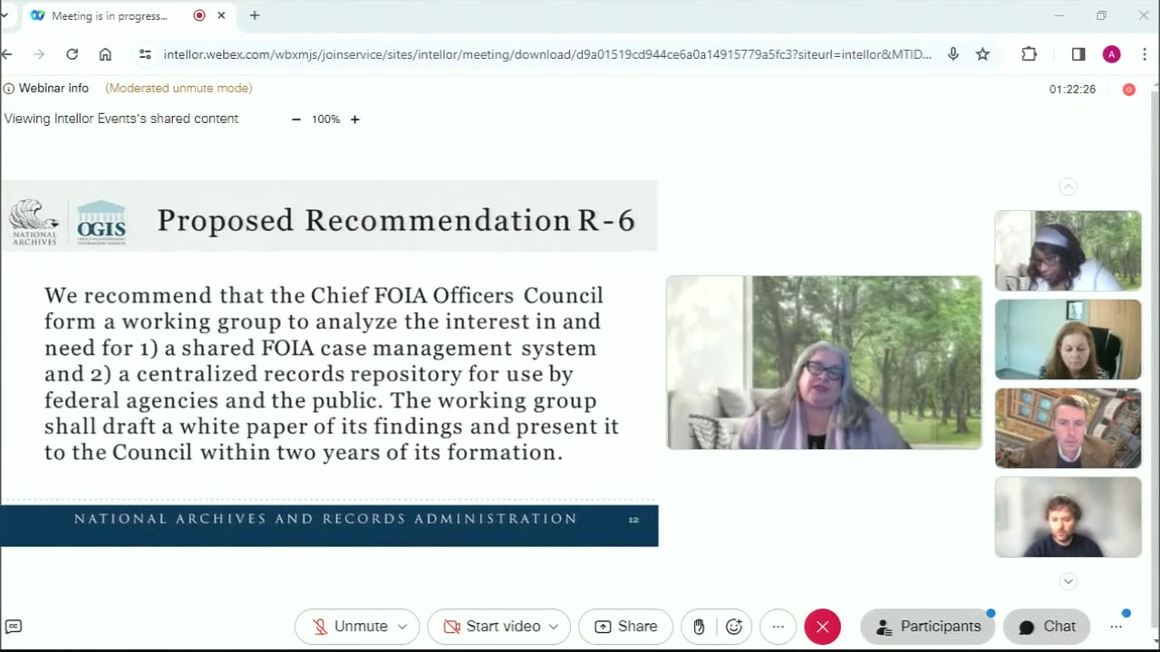 FOIA Advisory Committee Meeting April 4 2024
