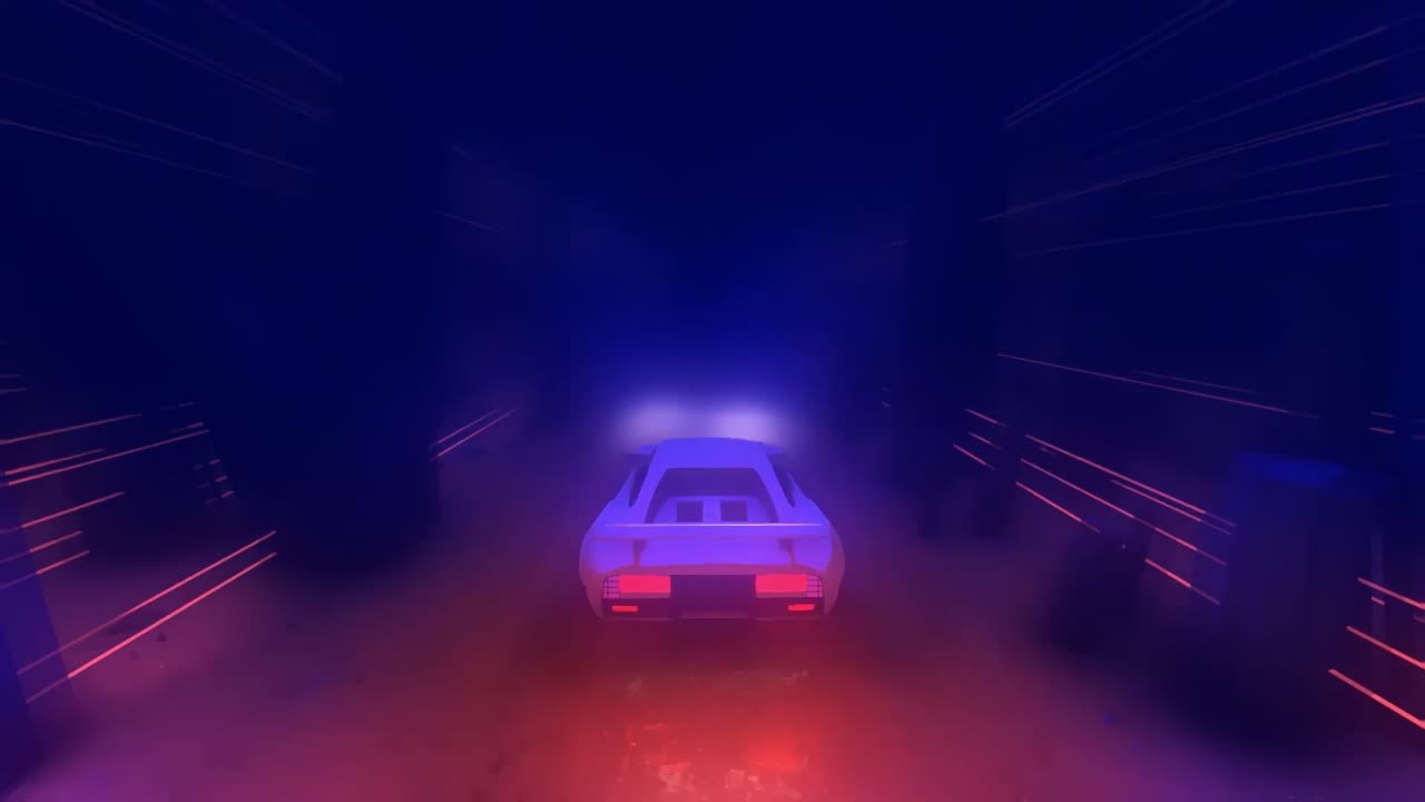 VOIOD - flaws [1hr Synthwave Car Visualizer]