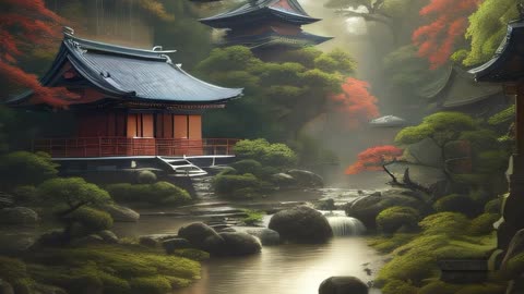 JAPANESE TOWN SOUNDS | RELAXATION.