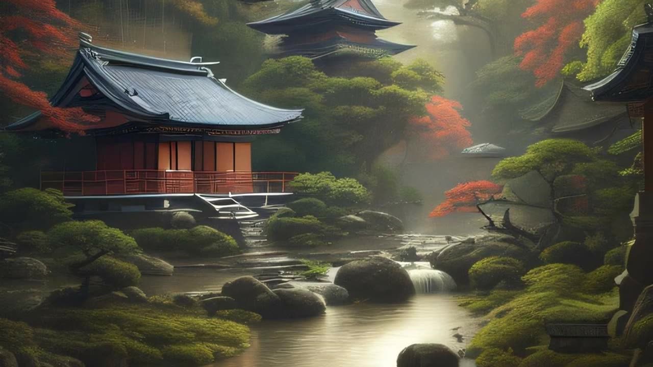 JAPANESE TOWN SOUNDS | RELAXATION.