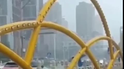 Massive flooding in Beijing|#shorts