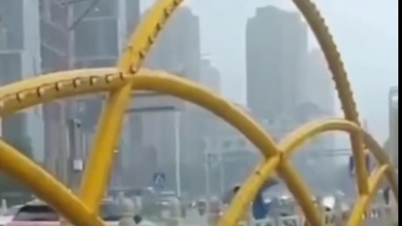 Massive flooding in Beijing|#shorts
