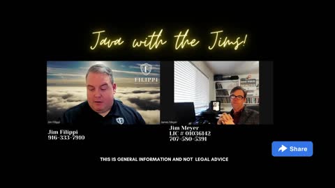 Episode 1 Of "Java with the Jims" Don't make this mistake with your house!