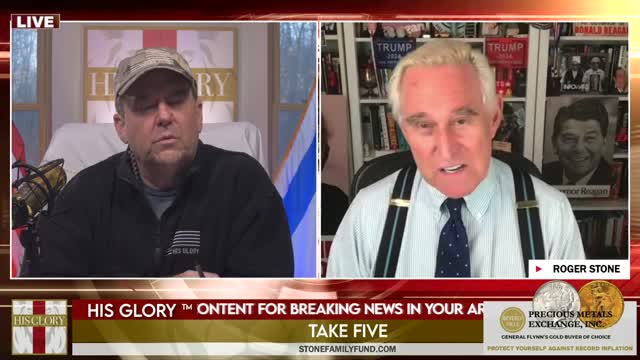 Roger Stone joins His Glory: Take FiVe
