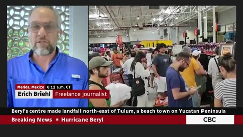Hurricane Beryl makes landfall in Mexico near Cancun CBC News