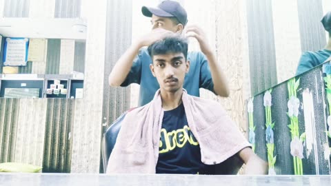 Headache Relief Head Massage by | barber #students | Face & Forehead Massage | #Relaxed