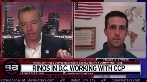 🔥RINOS & GOP Controlled By Communists Epstein Tied Institute Backed By CHINA.
