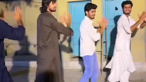 Poshto boys attan, pathan dance