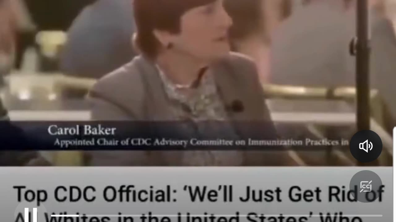 Cdc chair wants to get rid of whites
