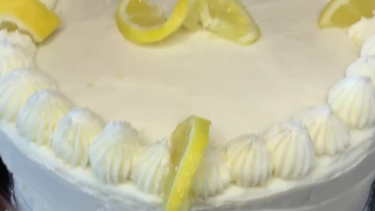 Easter + Spring Lemon Cake!
