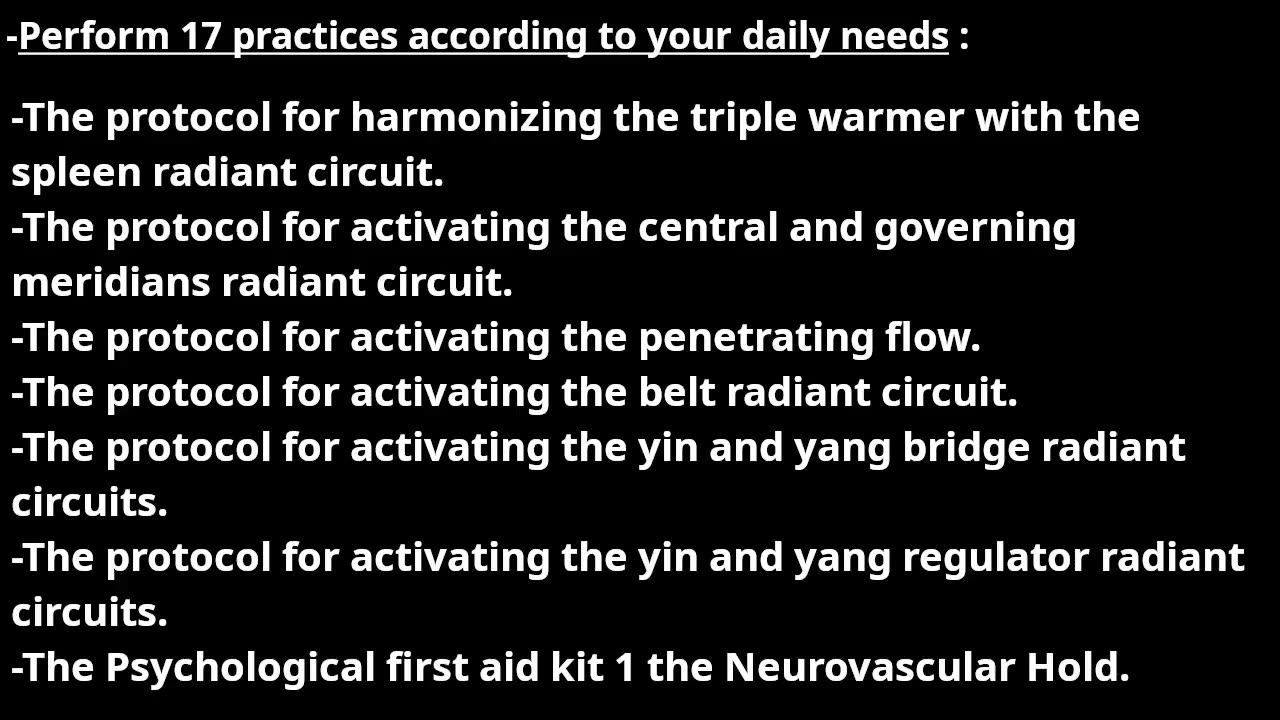 Activating the natural flow of endorphin