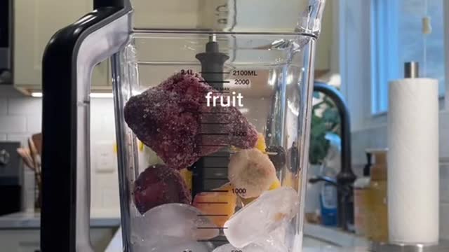 there was so much left in the blender too