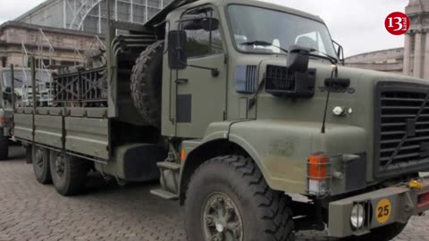 Ukraine will get 240 military trucks from Belgium
