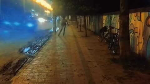 so adorable video roller skating