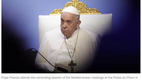 ‘World is collapsing’ – Pope