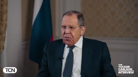 TUCKER CARLSON Interviews Russian Foreign Minister SERGEI LAVROV