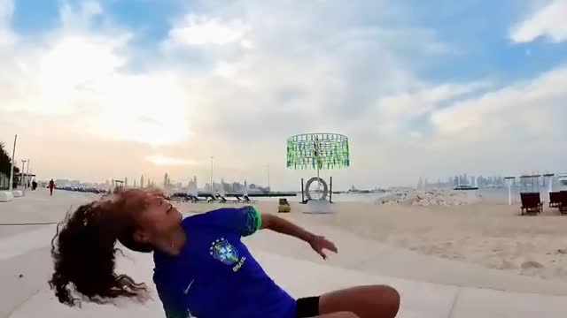 Freestyle Football in Qatar - #FIFAWorldCup