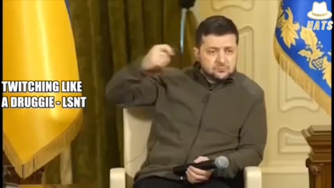 Ukraine - Zelinksy Using Our Money For His Nose Habit