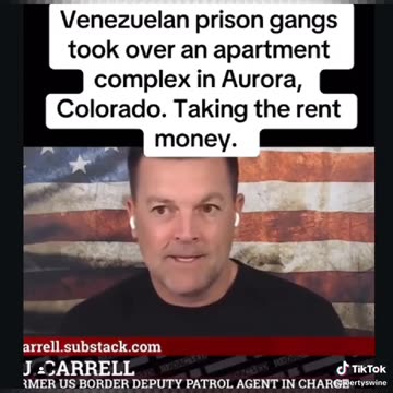 Venezuelan Prison gangs took over an apartment complex in Aurora, CO. Taking the rent money