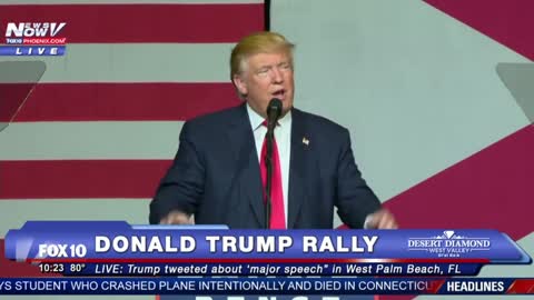 (Alpha Punisher) The Speech that Set Up the Show - President Trump Rally October 2016.