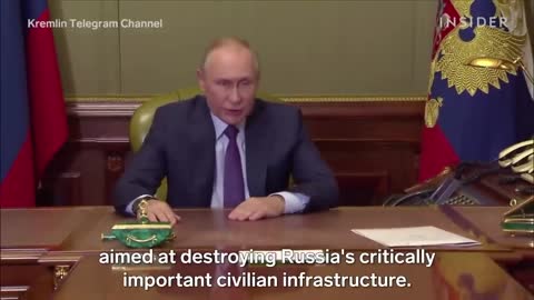 Russia Launches Mass Strikes Against Ukraine After Crimea Bridge Explosion _ Insider News _ Insider
