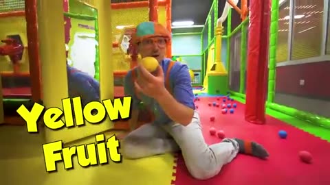 Learning With Blippi At An Indoor Playground For Kids _ Educational Videos For Toddlers.mp4