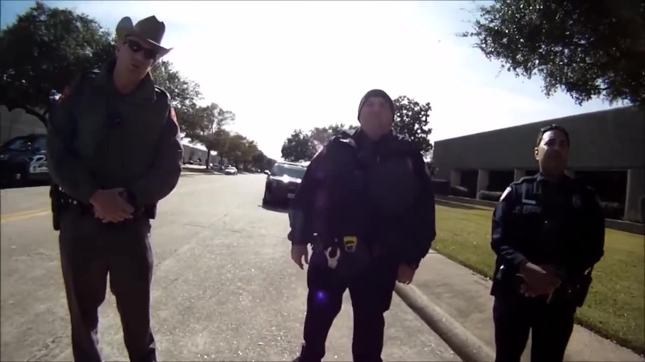 Surrounded By 3 Cops Wanting My ID FAILED!! - Stafford Texas