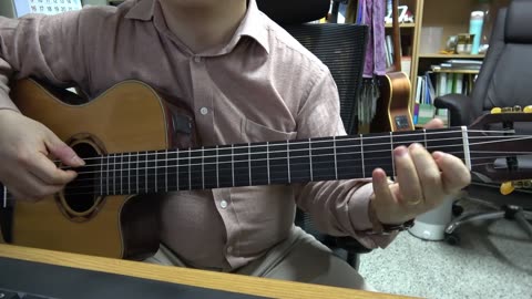 13 jours en France theme (Francis Lai) - guitar solo