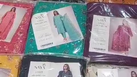 SAYA Khaddar 3 PC 2024 Collection Vol-1