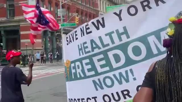 NYC - Pack It Up - Covid Testing Site Protest