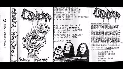 Cadaver - (1989) - Abnormal Deformity (demo)