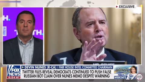 Devin Nunes: Adam Schiff should’ve been off the intelligence committee a long time ago.