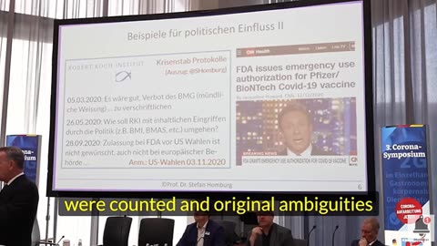 Robert Koch Institute Whistleblower Scandal - Stefan Homburg in German Bundestag