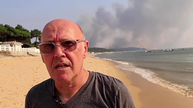Londoner living in France hopes wildfires will ease