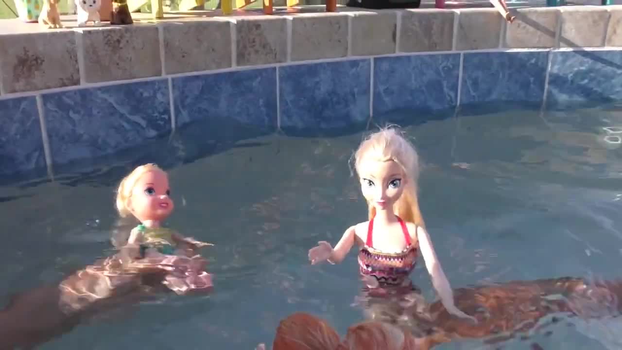 DIY Miniature Modern Party Home with Real Swimming Pool