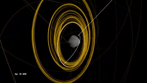 OSIRIS-REx Slings Orbital Web Around Asteroid to Capture Sample _ 4k