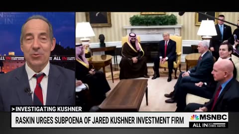 Democrat calls for subpoena of Jared Kushner_s Saudi ties