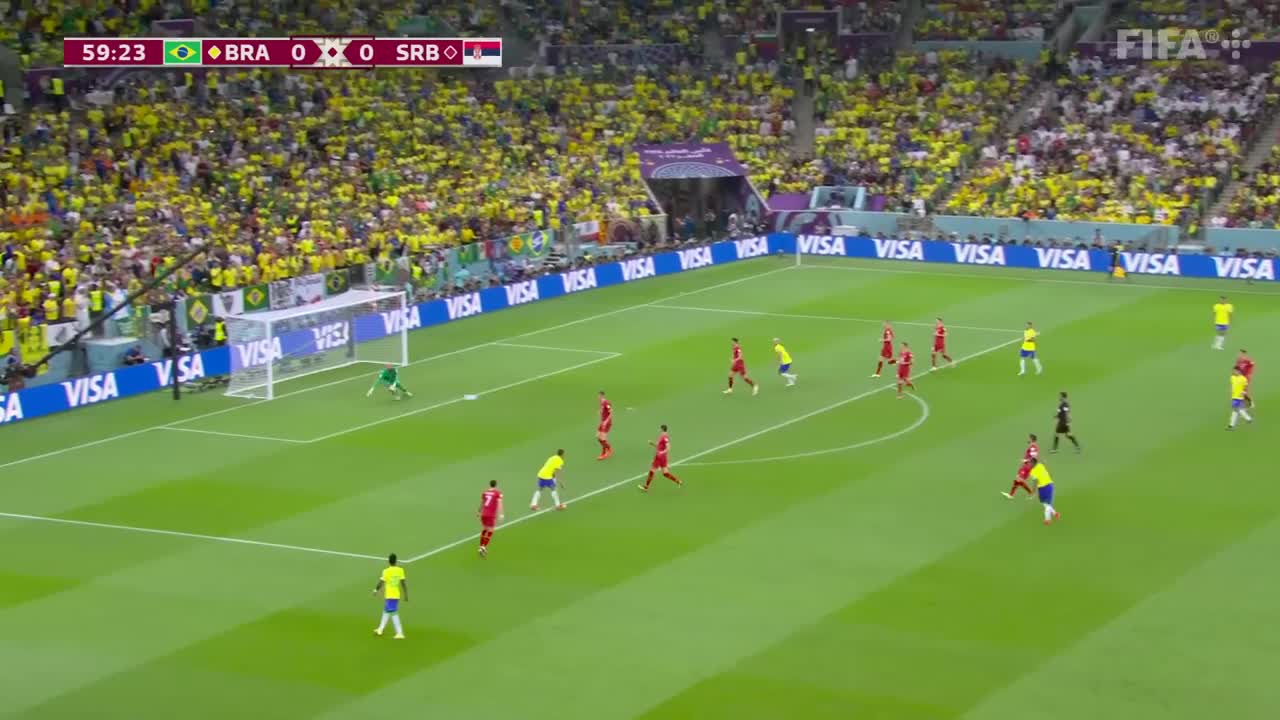 STUNNING Richarlison goal! | Brazil v Serbia highlights | FIFA World Cup Qatar 2022