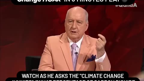 Watch as Alan Jones completely destroys The Climate Change Carbon Dioxide Hoax