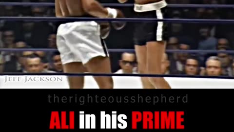 Muhammad Ali in what Experts believe was his Peak Performance in a Boxing Match🔥