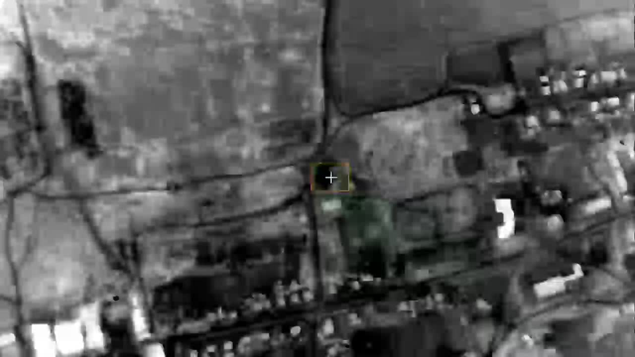 Ukraine War - Night strike on a building