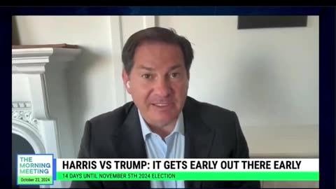 EARLY VOTING is knocking down fake POLLING NUMBERS