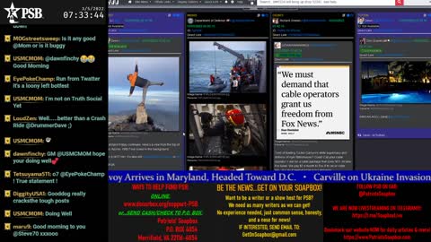 2022-03-05 05:00 EST - Patriots Rising: with Lady RWB, Q Trooper & Majjik