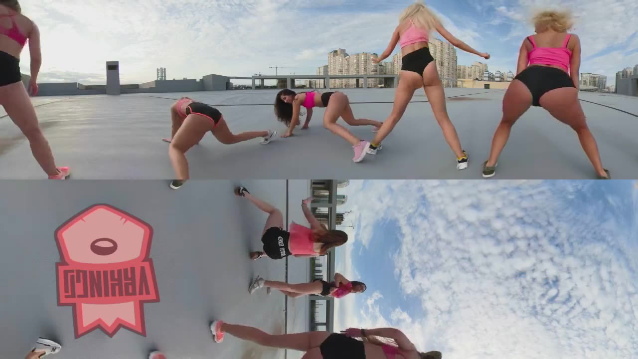 AT THE PARKING LOT 360 VR Video • SEAN PAUL - MAD LOVE • Тверк в 360 Градусов (#VRKINGS)