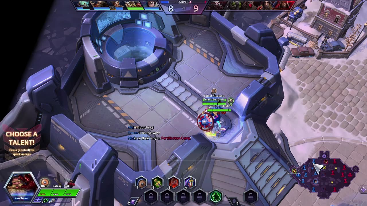 Heroes of the Storm - the Lost Vikings plays - Volskaya Foundry - Quick Match