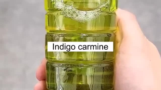 I love what happens when I shake this bottle # science # chemistry # nilered