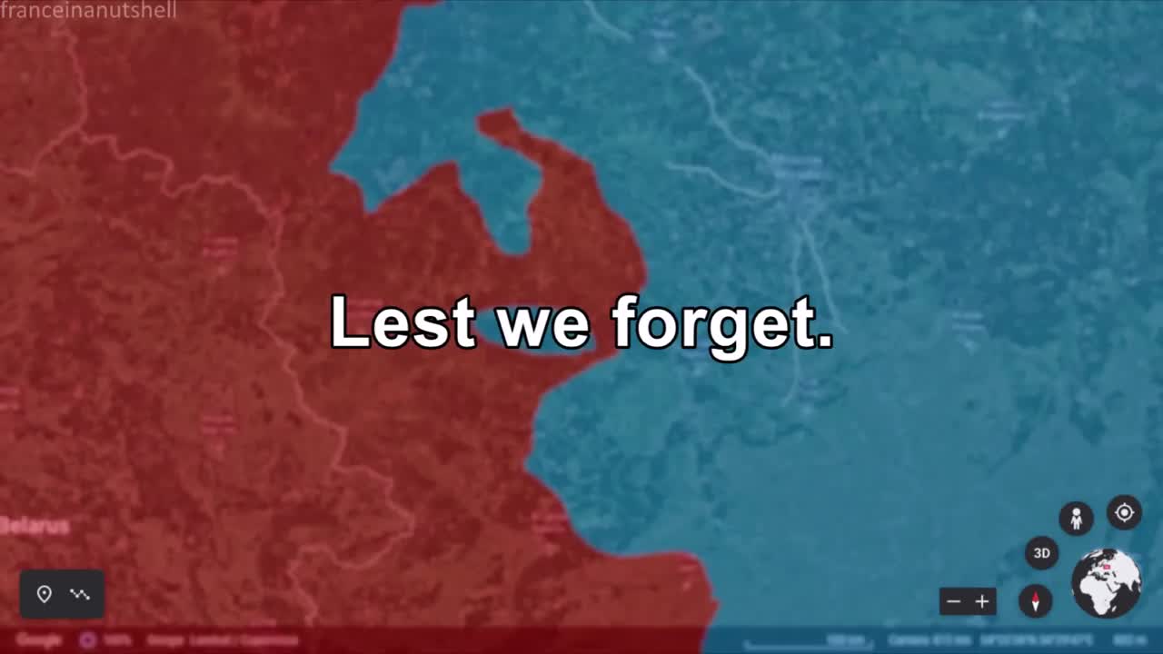 Battle of Moscow in 30 seconds using Google Earth