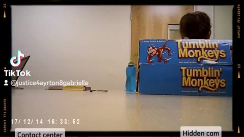 14th December supervised contact session at contact centre part 8 (Hidden camera)
