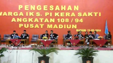 15/02/2014 Pengesahan 108/94 IKSPI Kera Sakti Bertempat di Padepokan Pusat Madiun.